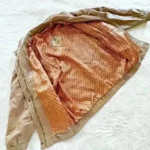 Vintage Leather Jacket Mezzo size 40 - Picture 3 of 6